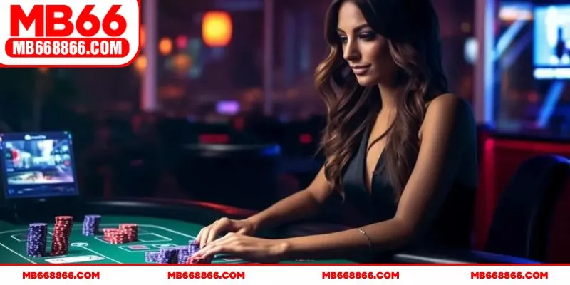 Live casino kiến tạo không gian sòng bạc trong tầm tay